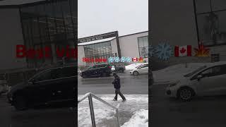 Snow ️ ️️#youtubeshorts #snow #travelcanada #viralvideo #shorts #winter