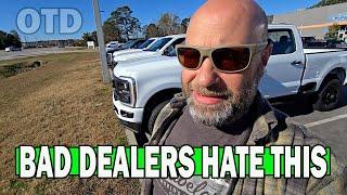 The Most Important 3 Letters In Truck Buying And Why "Bad" Dealers Hate To Hear It