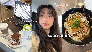 waking up at 6AM productive vlog  realistic week in my life, what i eat & living alone diaries