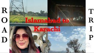 Islamabad to Karachi by Road | Best Place to Stay in Travel | Road Trip Part -1