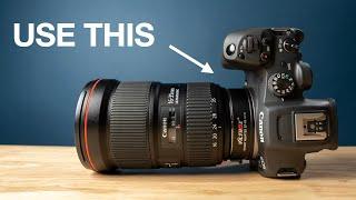 Turn Your CANON R7 Into A FULL FRAME Camera