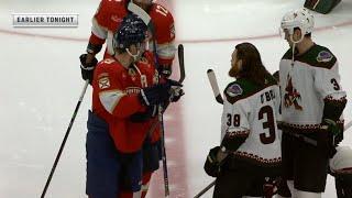 Florida & Arizona Back to Back Fights At Start of Game