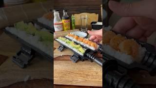 The sushi bazooka  #asmr #sushi #amazonfinds #sushiroll