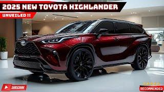 2025 Toyota Highlander: A New Era of SUV Excellence - Unveiling the Latest Innovations