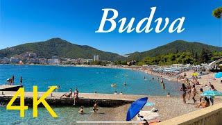 Budva Montenegro  picturesque coastal town ️ 4K HDR 60fps Walking Tour - with Captions