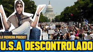 DESCONTROL EN USA, INVASIÓN IMIGRATORIA CREARA UNA GUERRA CIVIL.