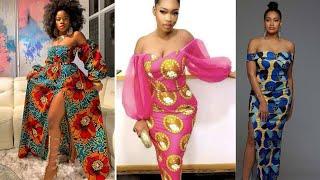 ANKARA OFF SHOULDER DRESS