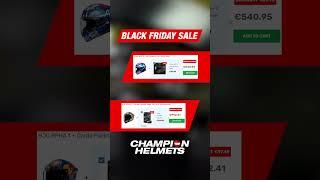 Black Friday & Our Discount Bundles? Save double! - ChampionHelmets.com #blackfriday #motorcyclegear