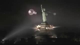 Разрушение статуи свободы. Destruction of the statue of liberty.