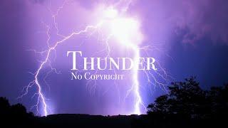 Free Lightning Thunder Stock Footage | No Copyright Lightning Footage | Free thunder sound