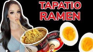 Tapatio Ramen Noodles + Boiled Egg