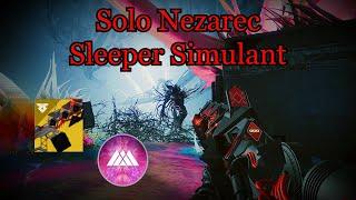 Solo Nezarec with Sleeper Simulant: Destiny 2 Episode Echos