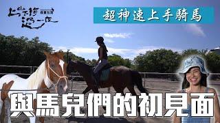 馴馬兒初體驗 max超溫柔對小公主 艾美秒上手｜上山下海過一夜 尋寶台灣 精華