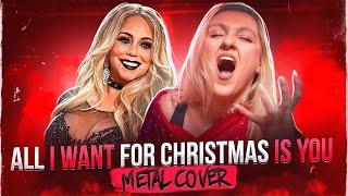 Sasha Sova - All I Want for Christmas Is You (Mariah Carey Metal Cover)