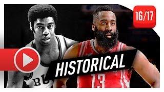 James Harden EPIC Triple-Double Highlights vs Sixers (2017.01.27) - 51 Pts, 13 Ast, 13 Reb!