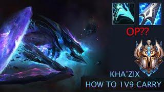 WILD RIFT: I SHOW @BrokenSupport HOW I SOLO CARRY GAMES WITH KHA'ZIX IN CHALLENGER