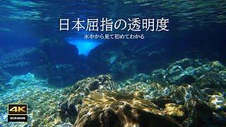 4K natural environmental sound / Enbara River Healing underwater video + underwater sound