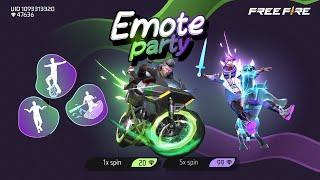 New Emote Party Event Confrim Date Free Fire| Poker Mp40 Return Bangladesh server | FF New Event