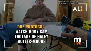 Body cam footage of Haley Butler-Moore's DRE test