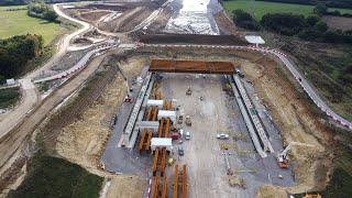 HS2 Construction near Brackley, the Turweston Green Bridge, a waste of money?