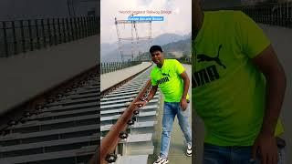 World's Highest Railway Bridge  | Latest Update | 2023 | Chenab Railway bridge Update |