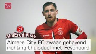 Almere City zwaar gehavend richting thuisduel met Feyenoord