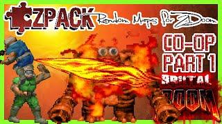 DOOM CO-OP ️ ZPack (Brutal DOOM ️ addons) ️part 1️