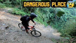 Mtb Anish - Dangerous place cycling