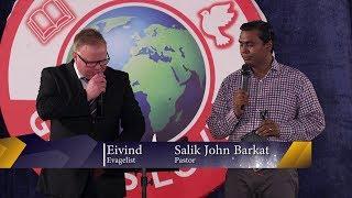 Pas Salik John Barkat with Pas Eivind - Thursday Meeting 14-06-2018