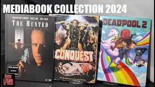 MEDIABOOK COLLECTION Complete current collection as of 2024 . Blu-Ray , 4K & DVD. Horror, Sci-Fi etc