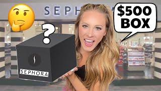 I ORDERED A $500 SEPHORA MYSTERY BOX  WAS IT WORTH IT?! 