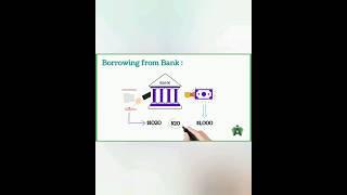 Borrowing From Bank : #shortvideo #youtubeshorts #viralvideo