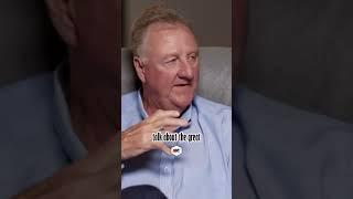 Larry Bird Said this about the GOAT Debate #shorts #ytshorts #nba