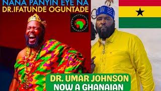 Dr. Umar Johnson Is Now A Citizen of Ghana 