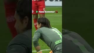 Yann Sommer is literally a brick wall  @bundesliga