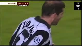 Zinedine Zidane Gol De Tiro libre a Manchester Utd 1999