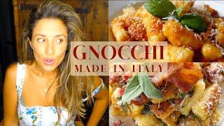 MOUTHWATERING GNOCCHI MADE AT HOME IN ITALY