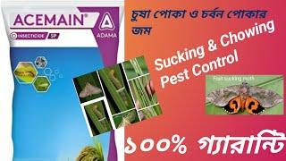 Adama Acemain | Acephate 75% SP | acemain Adama uses | sucking pest control | কীটনাশক |