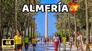 [4K] ALMERÍA - Europe's Sunniest City Walking Tour - Andalusia's Most Oriental Capital - Spain