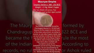 Interesting Indian ancient copper PMC coin of Emperor Ashoka #shorts