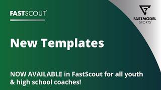 Default Scouting Report Templates Available in FastScout (High School)