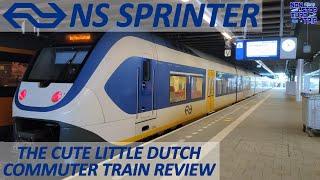 NETHERLANDS NS SPRINTER SLT TRAIN REVIEW / DUTCH TRAIN TRIP REPORT