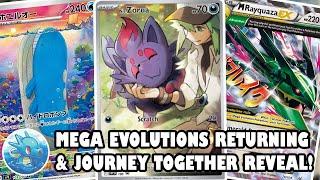 New Mega Evolution TCG Trademarks & "Journey Together" Set Reveal!