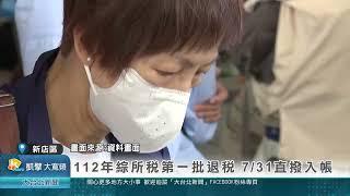 112年綜所稅第一批退稅 7/31直撥入帳