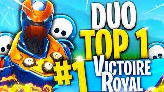 DOUBLE TOP 1 DUO SUR FORTNITE BATTLE ROYALE !