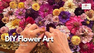 Let’s Make Dried Flower Art  How to Dry Flowers  DIY Home Decor