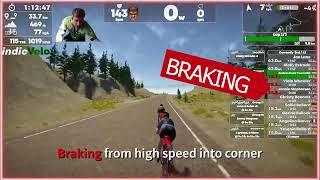 indieVelo - How to...Brake and corner?