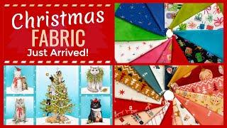 NEW Christmas fabrics! Cats, Nutcrackers and Cozy prints