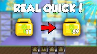 EASY MAKING WLS!! REAL QUICK [Growtopia tutorial]