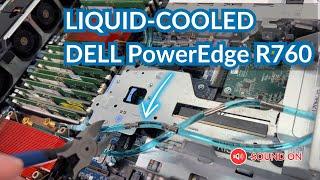 Chilldyne: Dell PowerEdge R760 Liquid Cooling Demo - Cutting the Line (Alternative View)